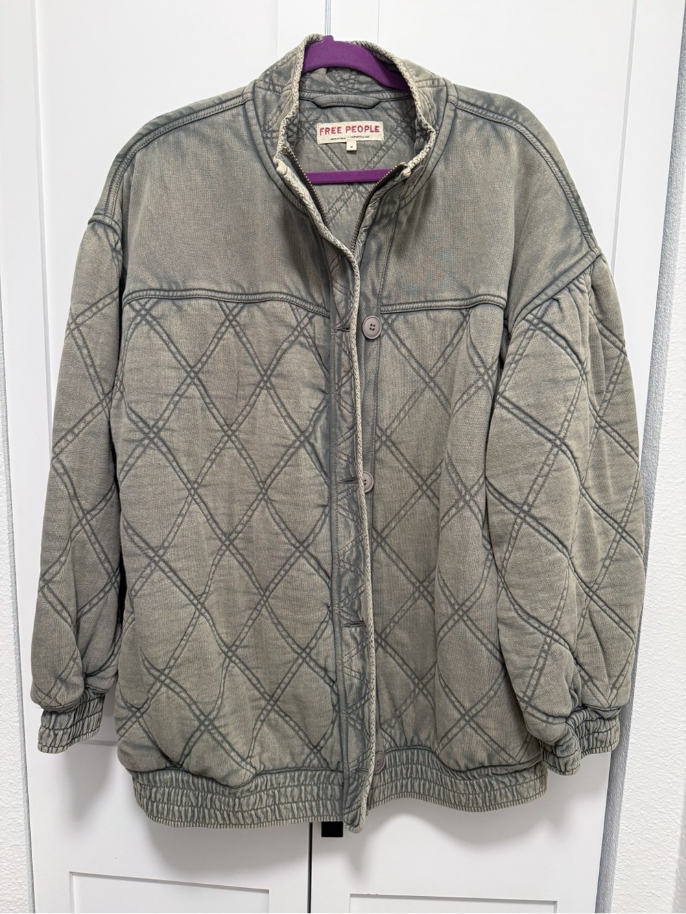Free People Quilted Jacket